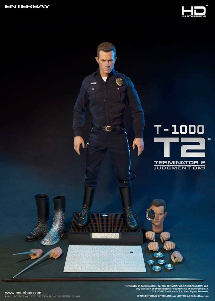 Enterbay HD-1014 Terminator 2 Judgement Day 1/4 Quarter Scale T-1000 T1000