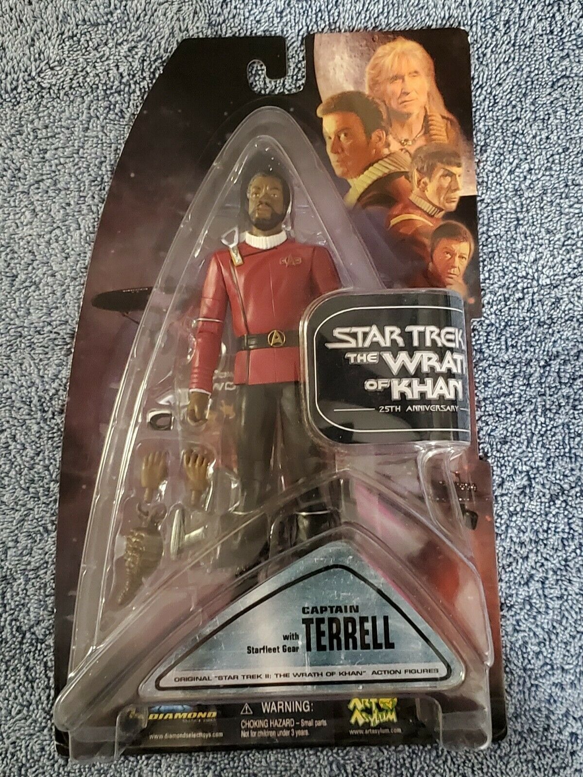  Star Trek Wrath of Khan 25th Anniversary Captain Terrell 