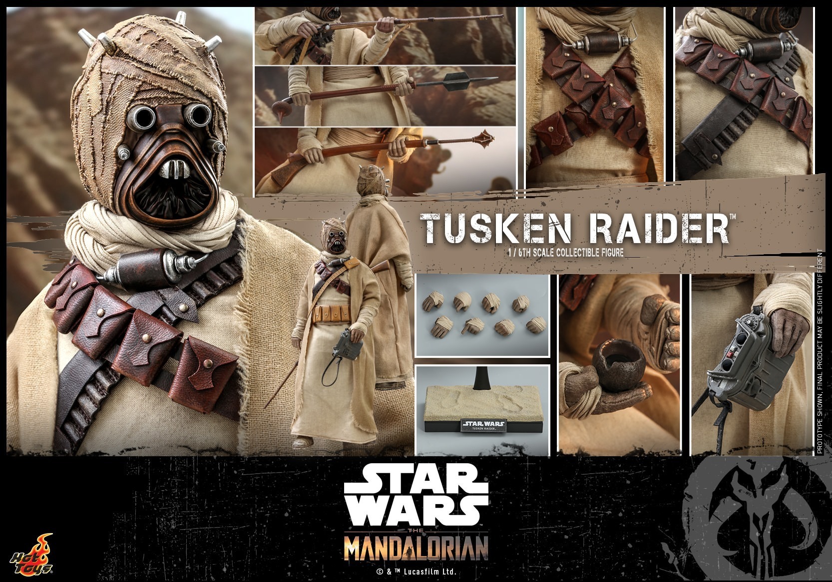 Hot Toys TMS 28 The Mandalorian : Tusken Raider