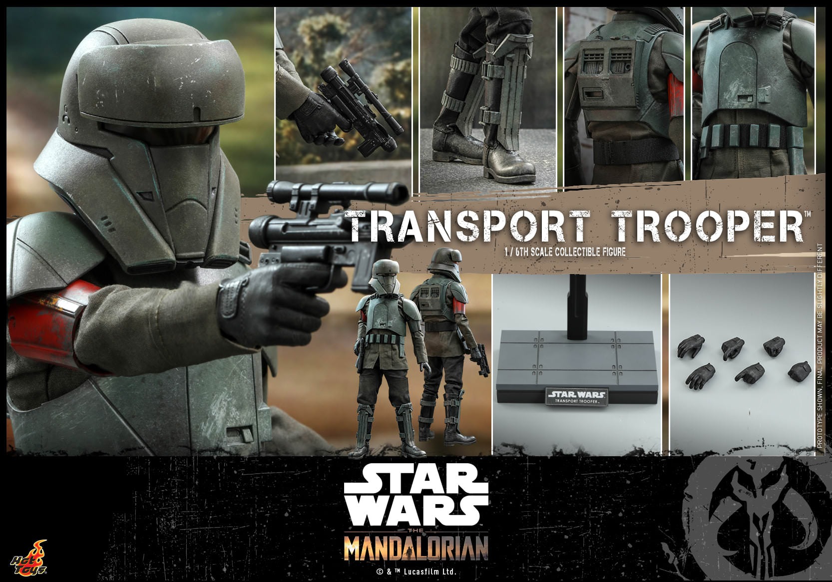 HOT TOYS TMS 30 THE MANDALORIAN - TRANSPORT TROOPER