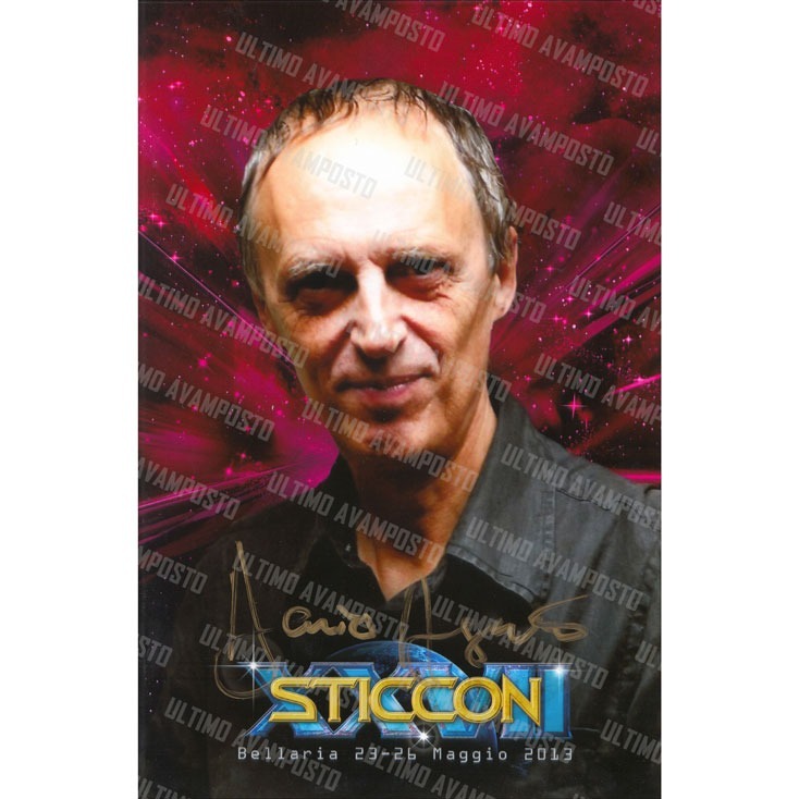 Autografo Dario Argento Foto 16x20